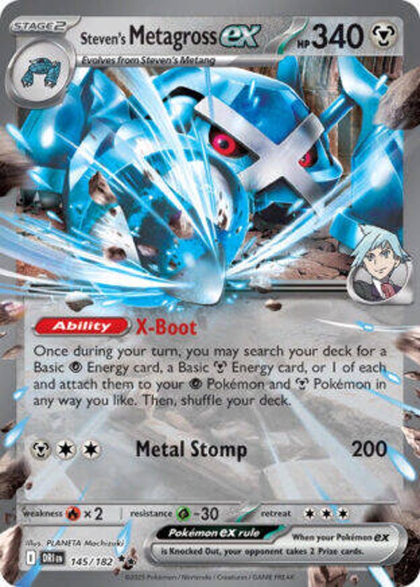 DRI 145 Steven's Metagross EX
