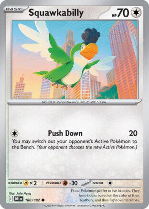 DRI 160 Squawkabilly reverse holo