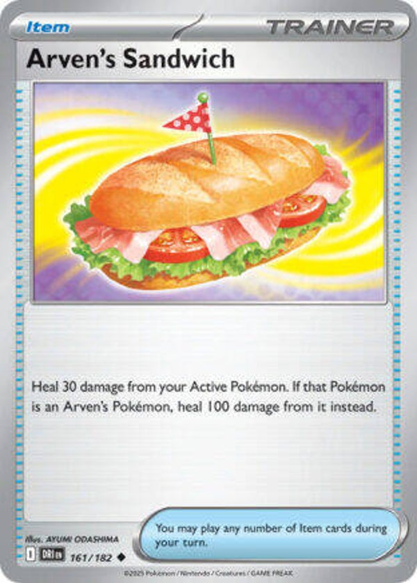 DRI 161 Arven's Sandwich reverse holo