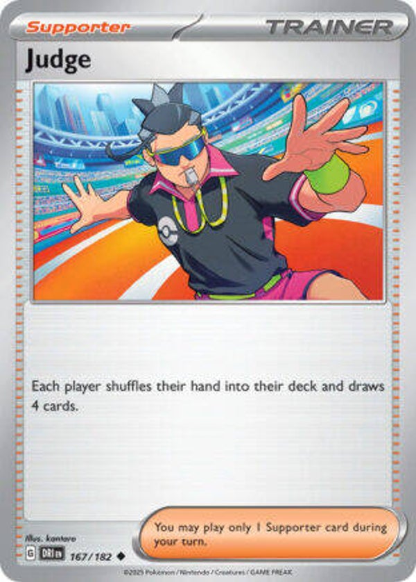 DRI 167 Judge reverse holo