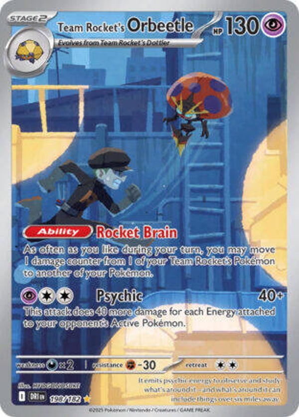DRI 198 Team Rocket's Orbeetle