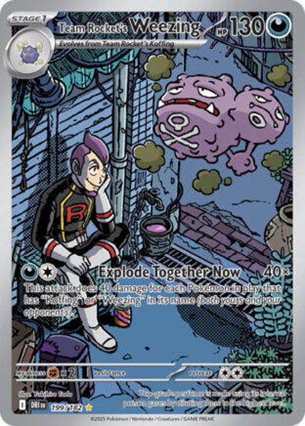 DRI 199 Team Rocket's Weezing
