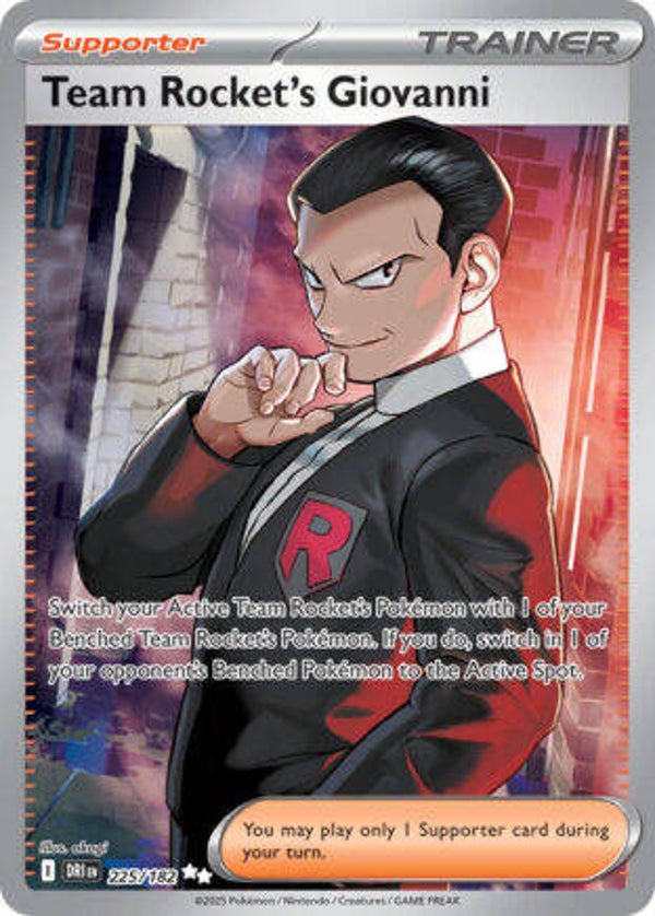 DRI 225 Team Rocket's Giovanni