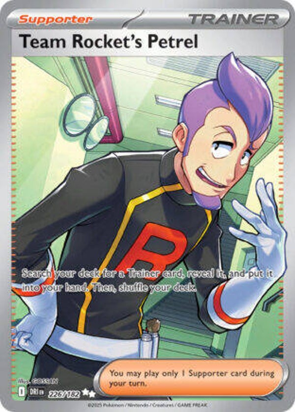 DRI 226 Team Rocket's Petrel