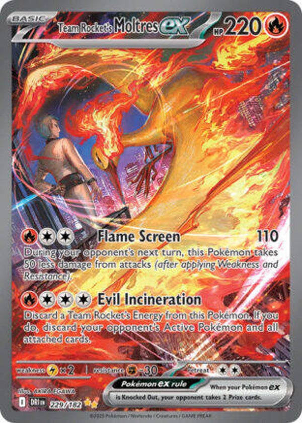 DRI 229 Team Rocket's Moltres EX