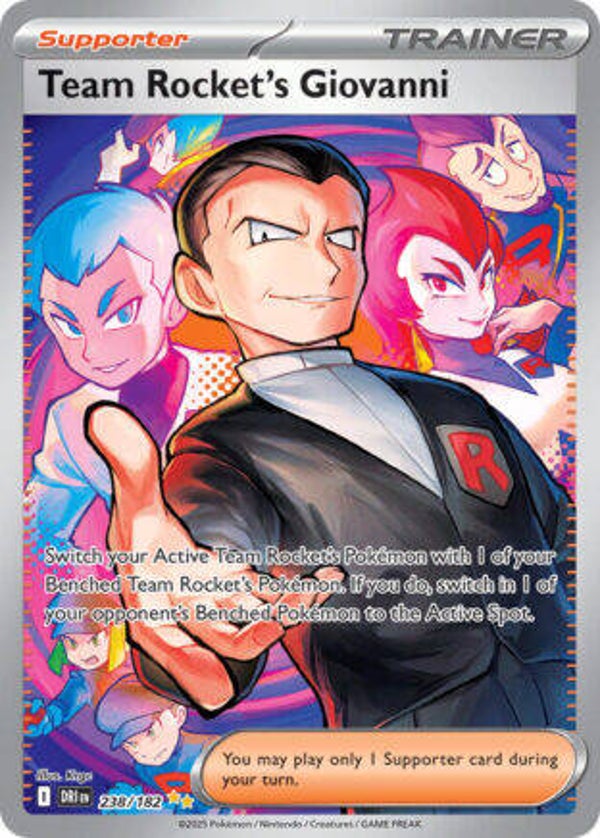 DRI 238 Team Rocket's Giovanni