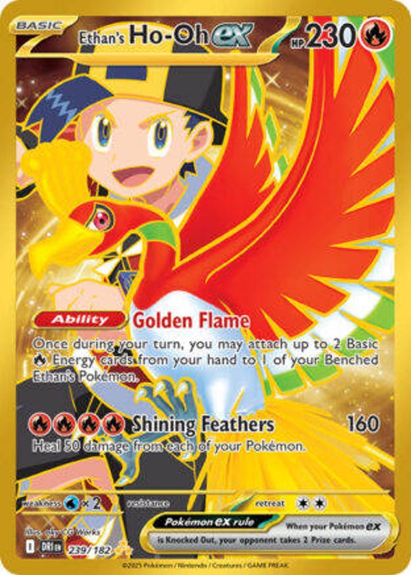 DRI 239 Ethan's Ho-Oh EX