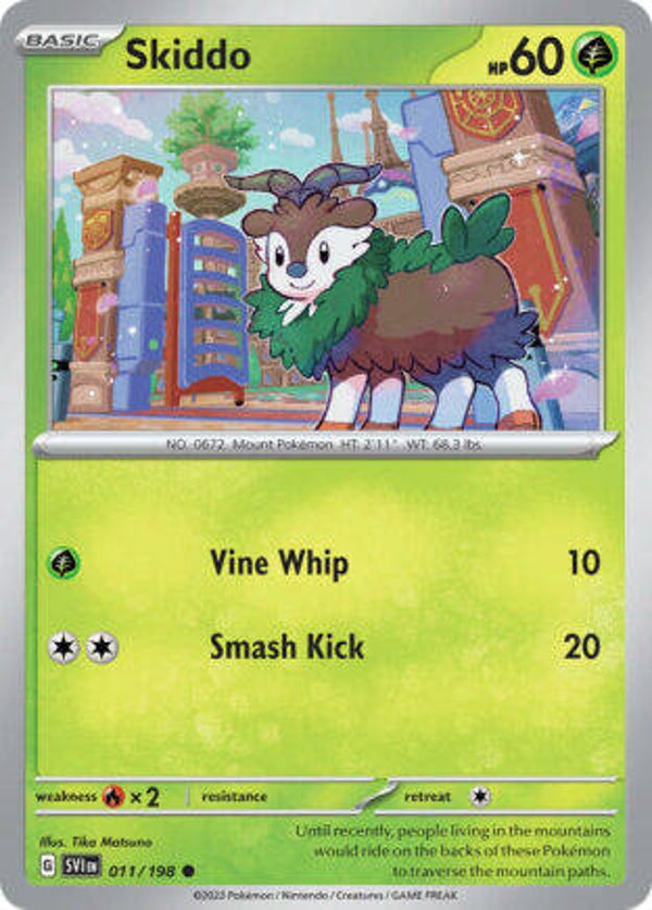 SVI 011 Skiddo reverse holo