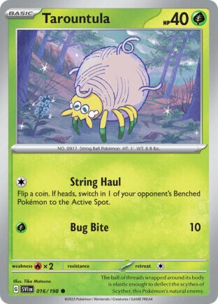SVI 016 Tarountula reverse holo