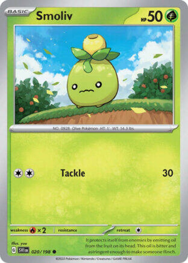 SVI 020 Smoliv reverse holo