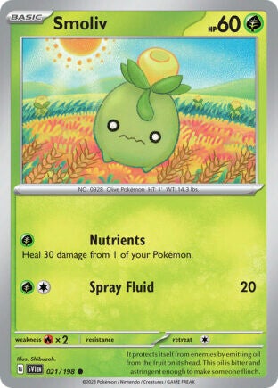 SVI 021 Smoliv reverse holo