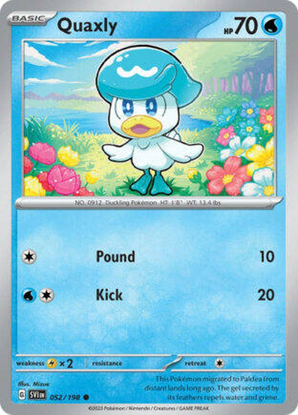 SVI 052 Quaxly reverse holo