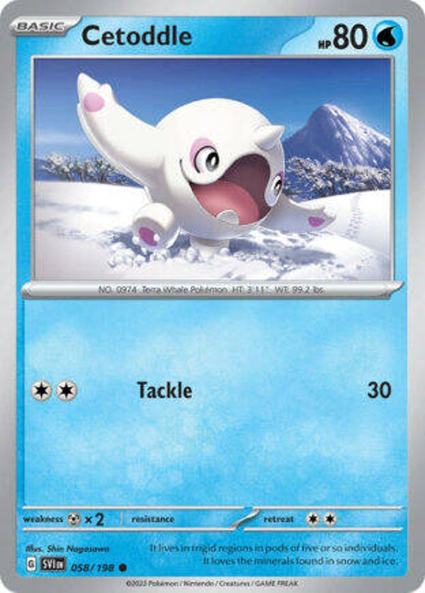 SVI 058 Cetoddle reverse holo