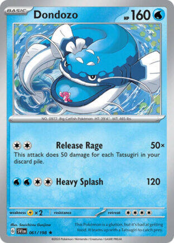 SVI 061 Dondozo reverse holo