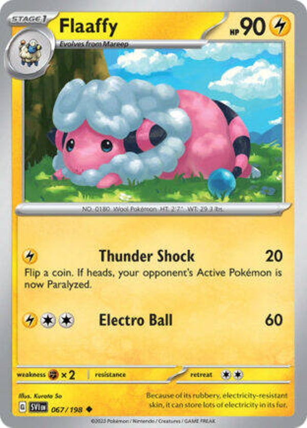 SVI 067 Flaaffy reverse holo