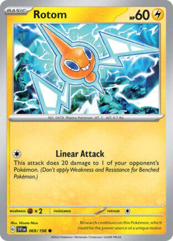 SVI 069 Rotom reverse holo