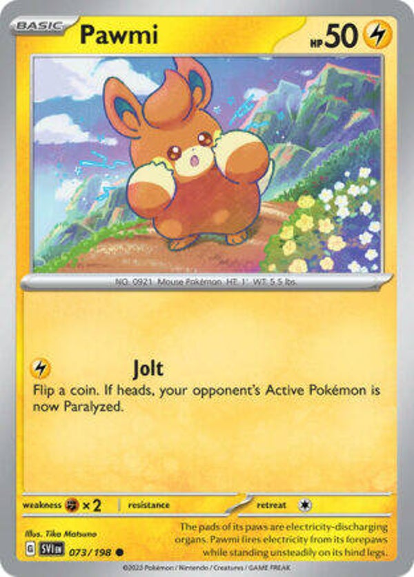 SVI 073 Pawmi reverse holo