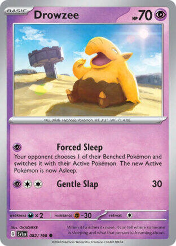 SVI 082 Drowzee reverse holo