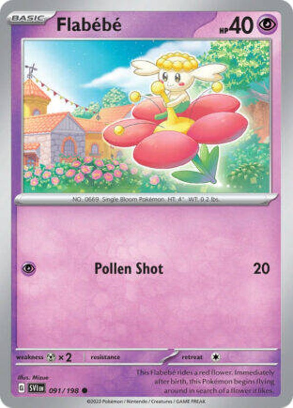 SVI 091 Flabebe reverse holo