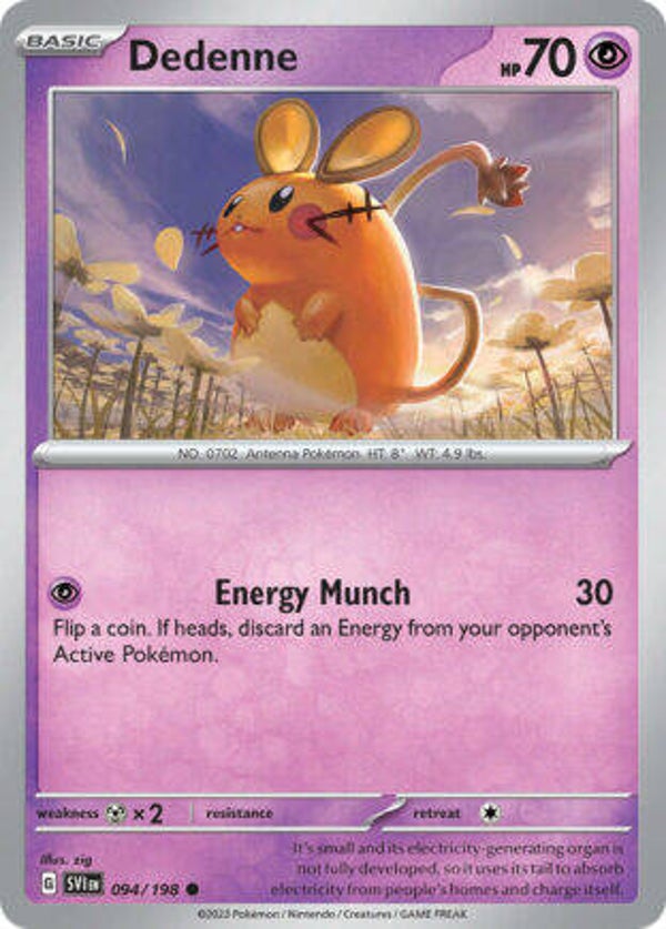 SVI 094 Dedenne reverse holo