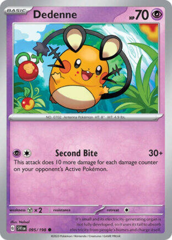 SVI 095 Dedenne reverse holo