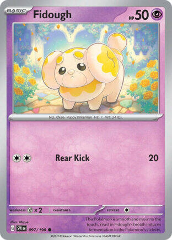 SVI 097 Fidough reverse holo
