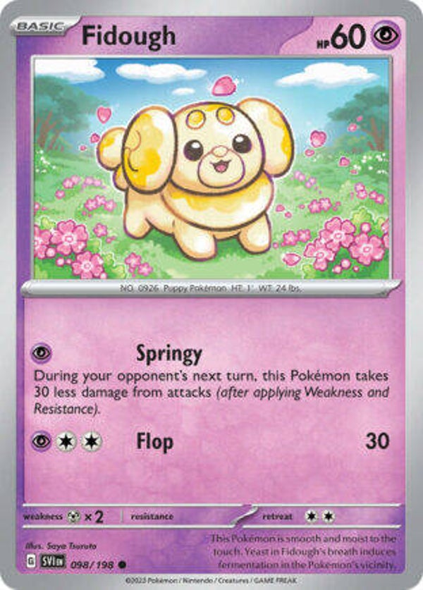 SVI 098 Fidough reverse holo