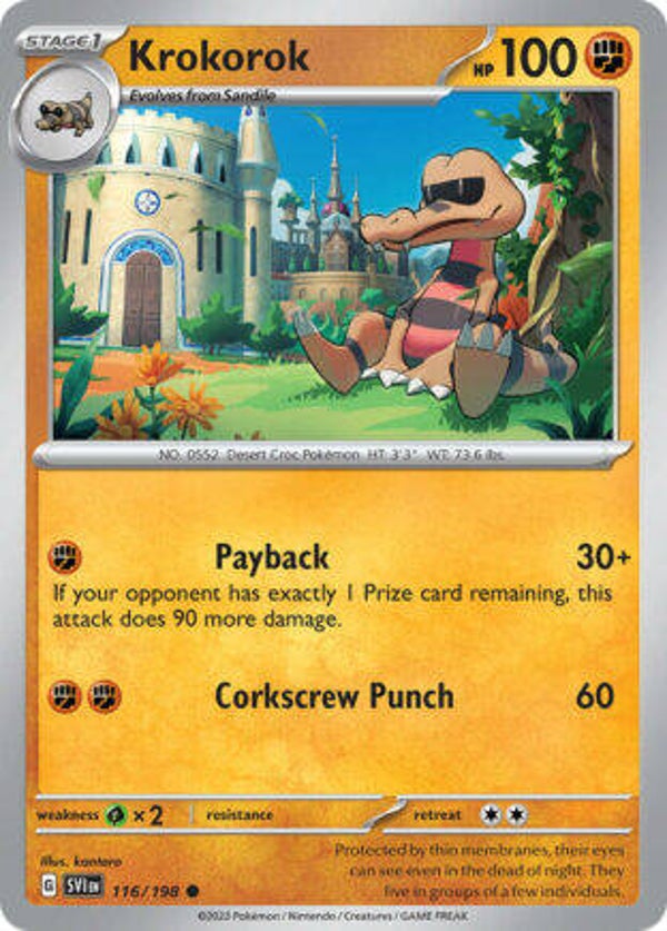 SVI 116 Krokarok reverse holo