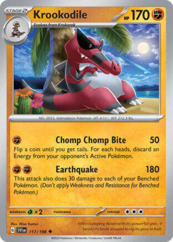SVI 117 Krookadile reverse holo