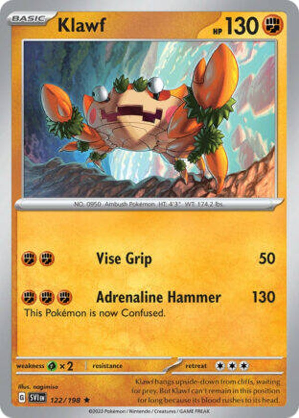 SVI 122 Klawf reverse holo