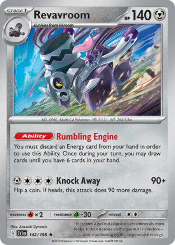 SVI 142 Revavroom reverse holo