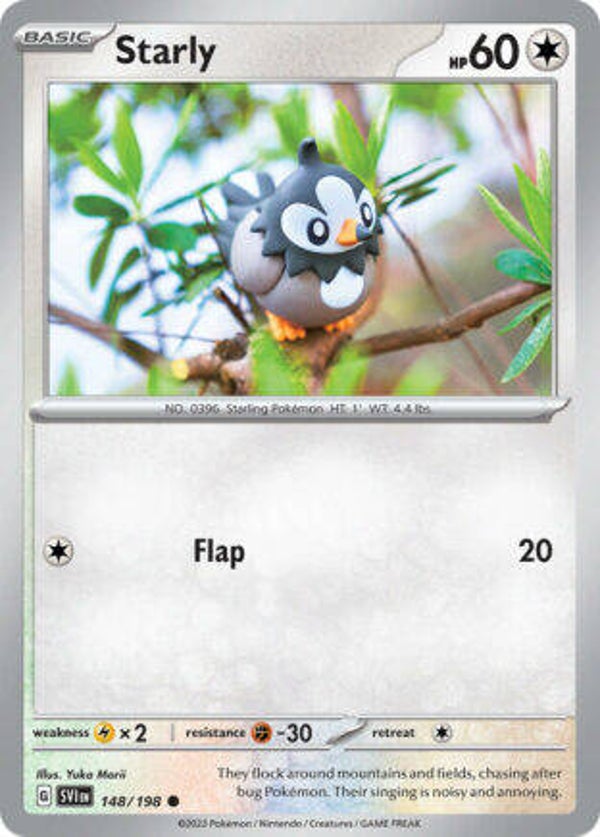 SVI 148 Starly reverse holo