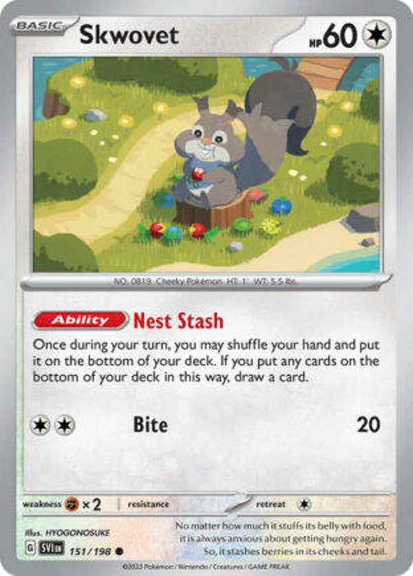 SVI 151 Skwovet reverse holo
