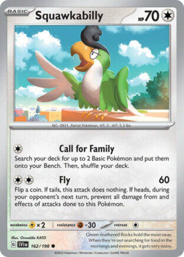 SVI 162 Squawkabilly reverse holo