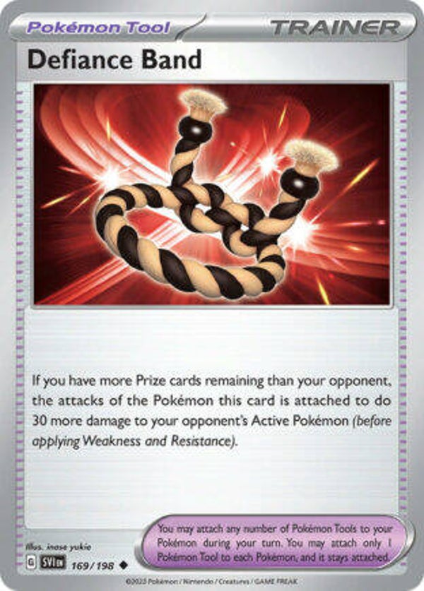 SVI 169 Defiance Band reverse holo