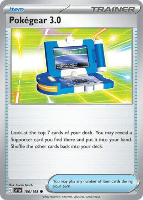 SVI 186 Pokegear 3.0 reverse holo