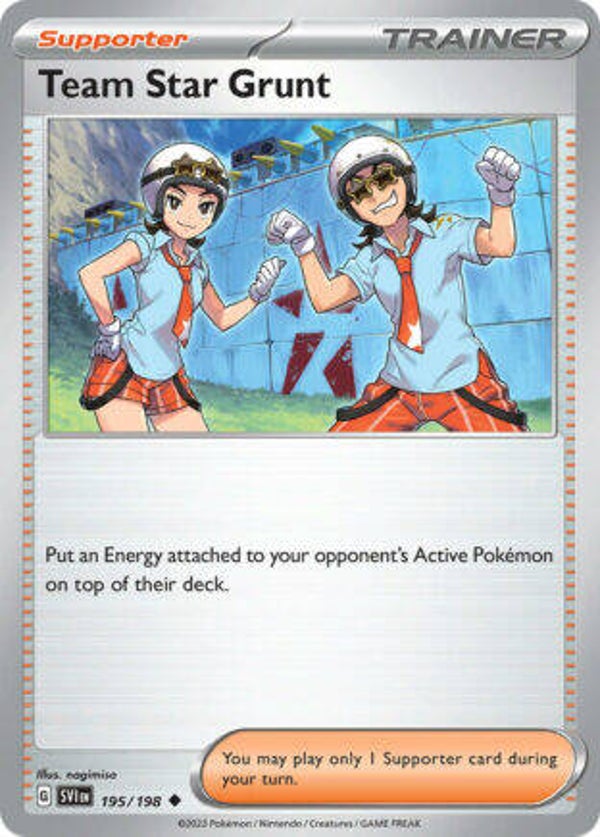 SVI 195 Team Star Grunt reverse holo