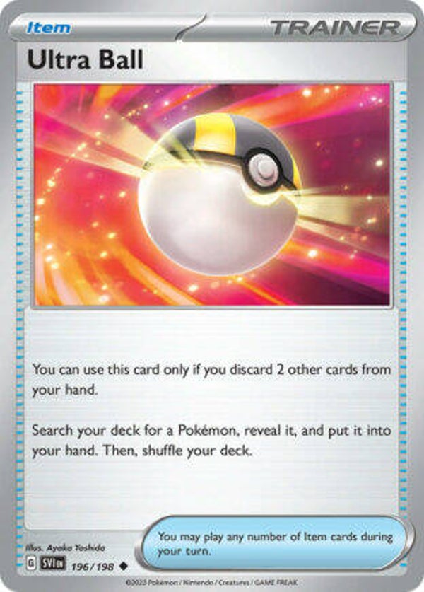 SVI 196 Ultra Ball reverse holo