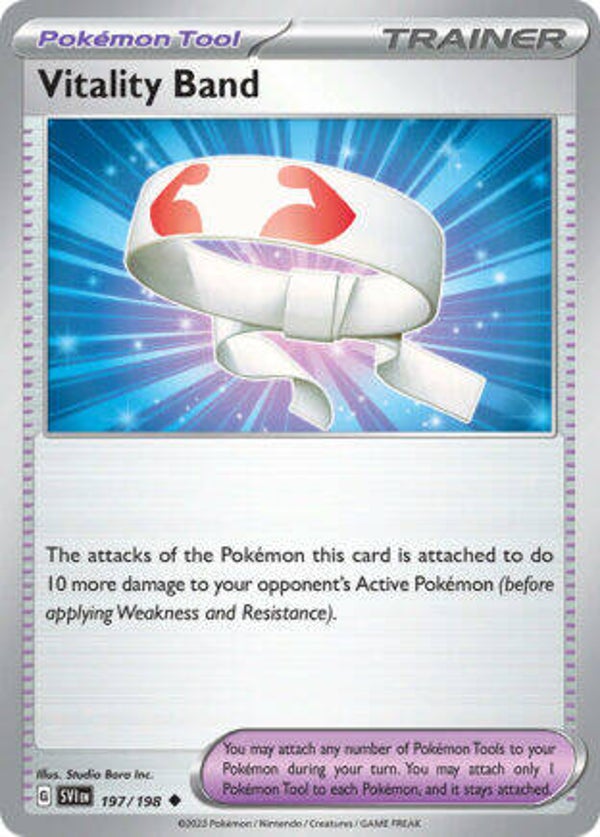 SVI 197 Vitality Band reverse holo