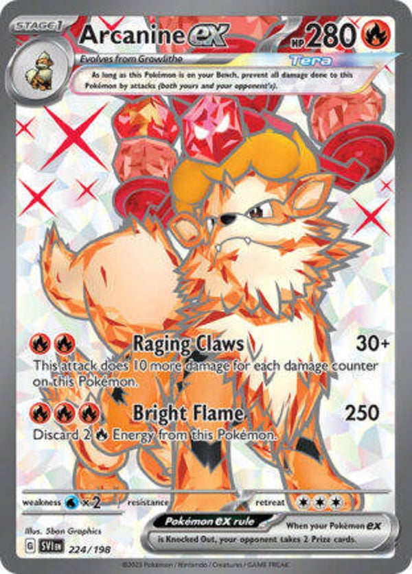 SVI 224 Arcanine EX