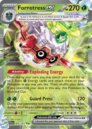 PAL 005 Forretress EX