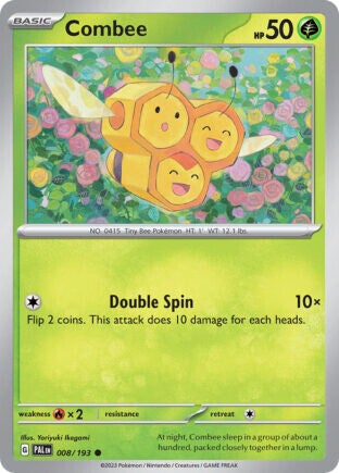 PAL 008 Combee reverse holo