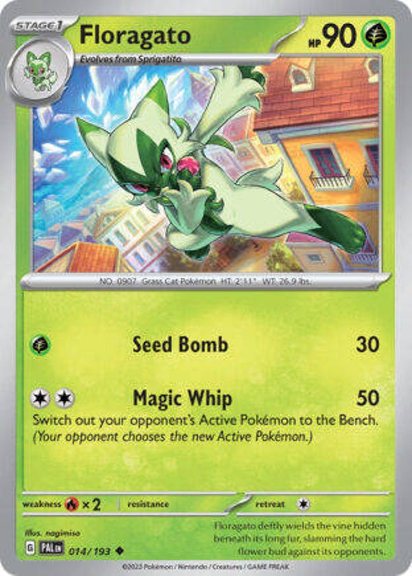 PAL 014 Floragato reverse holo