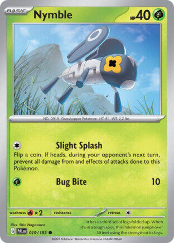 PAL 019 Nymble reverse holo