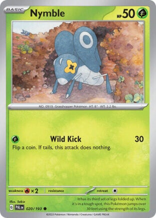 PAL 020 Nymble reverse holo