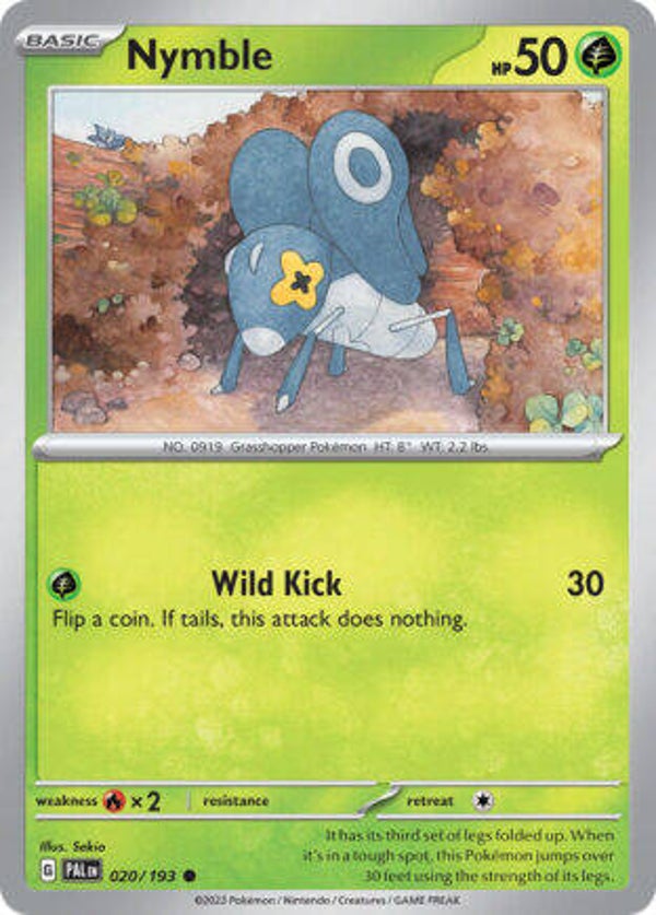PAL 020 Nymble reverse holo