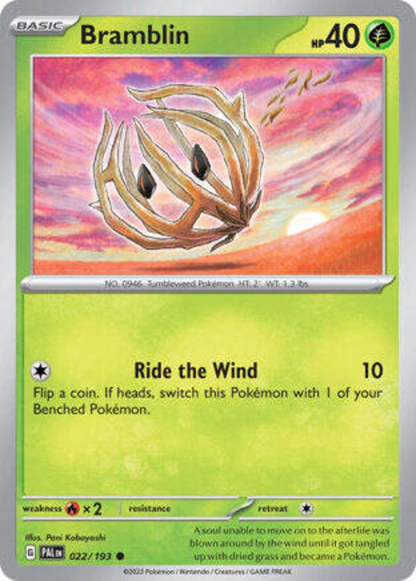 PAL 022 Bramblin reverse holo