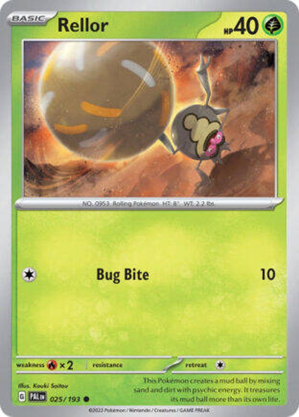 PAL 025 Rellor reverse holo