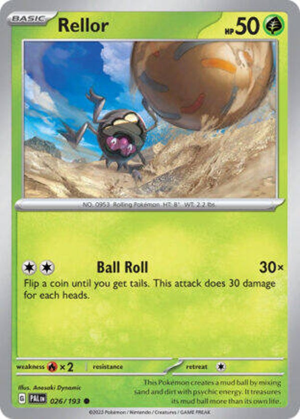 PAL 026 Rellor reverse holo