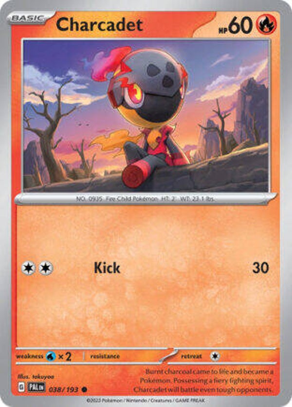 PAL 038 Charcadet reverse holo